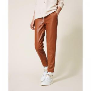 Broek lederlook TECO