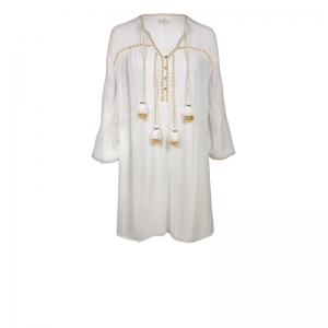 Tunic White/pineaplle