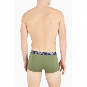 3-pack trunk stretch cotton Oliva/marine/mo