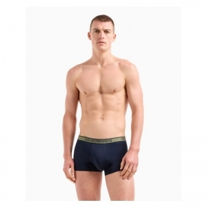 3-Pack trunk stretch cotton Marine/marine