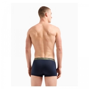 3-Pack trunk stretch cotton Marine/marine