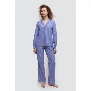Pyjama streep Roos/Blauw