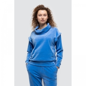 Sweater en broek blauw hemels blauw