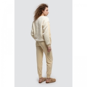 Sweater en broek gebroken wit Gebroken wit