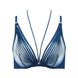 Sumptious waves imperial blue