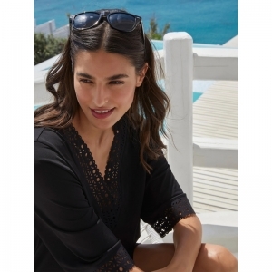 Ajourage Couture Noir