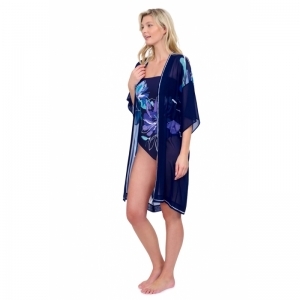 Water Lily Multi blue