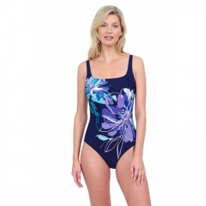 Water lily Multi blue