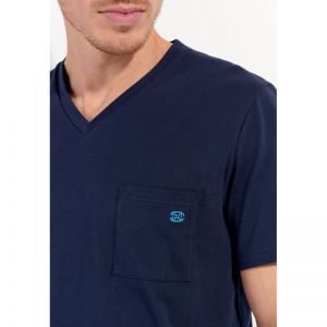 Mandala Navy print