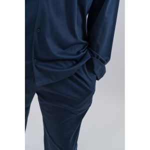 Pyjama knopen lang Armani blue