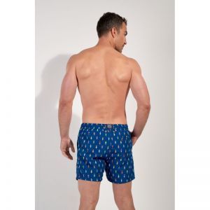 Calcio Navy print
