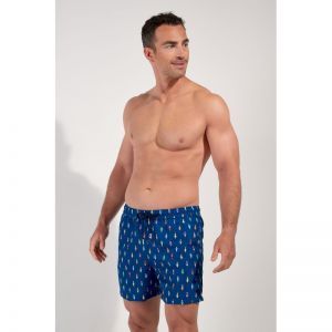 Calcio Navy print