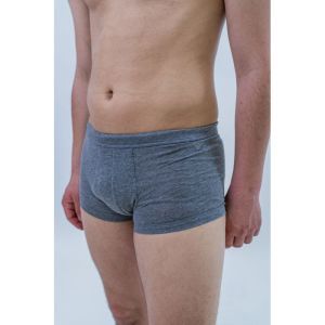 Pima cotton Grey melange/gr