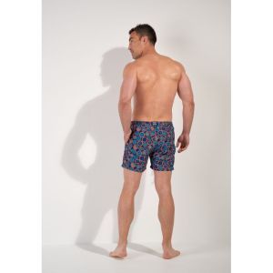 Trapani Navy print