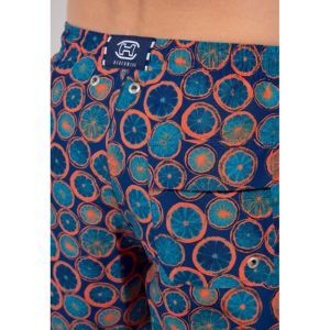 Trapani Navy print