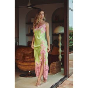 Calista dentelle Tilleul/Blush