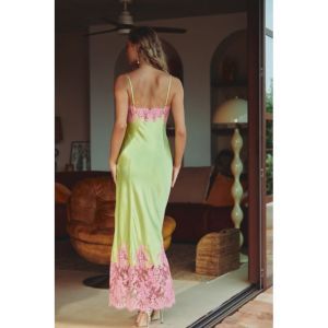 Calista dentelle Tilleul/Blush