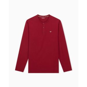 Pyjama knopen lang Rhubarb