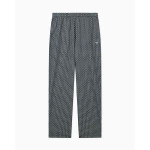 Pyjama knopen lang Blu