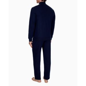 Homewear met rits Armani blue